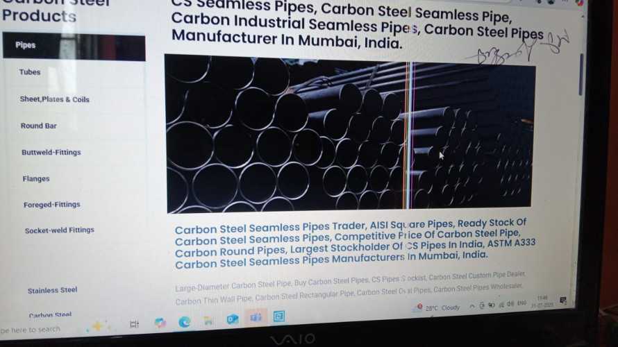 Astm a106 carbon steel round pipe